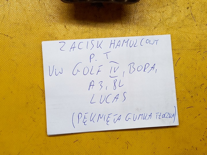 фото №5, Суппорт тормоз правые зад golf iv,audi a3 8l lucas