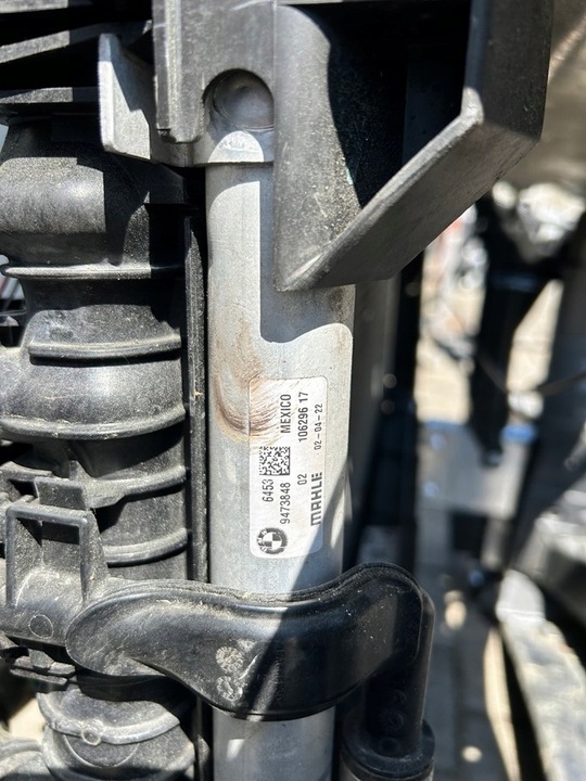 фото №12, Bmw x3 g01 lci x4 g02 2.0 дизель pas переднє жалюзі балка радіатор комплект.