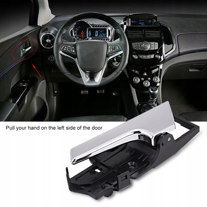 фото №11, Chevrolet aveo ручка внутренняя левая 96462709 96462710