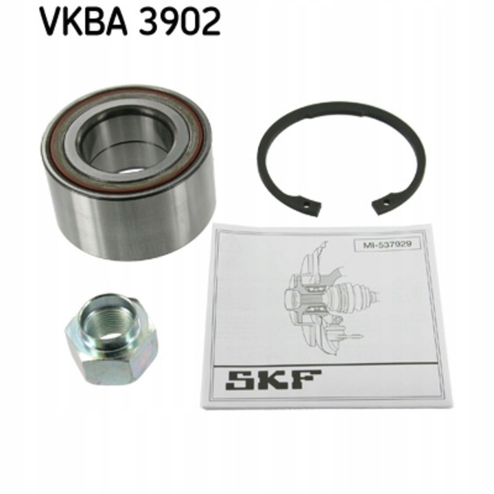 фото №2, Підшипник колеса перед skf vkba 3902
