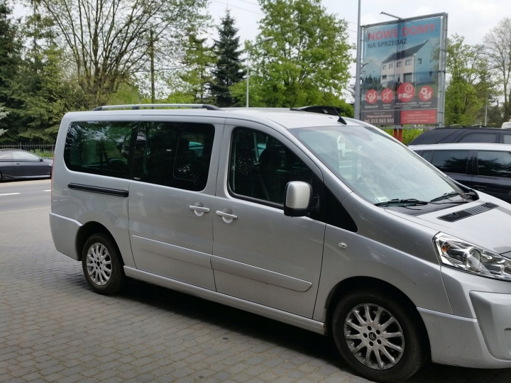 фото №6, Fiat scudo 2006-2016 длинный багажник рейлинги крышные красивый