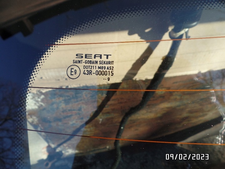 фото №4, Кришка задня багажника seat ibiza iv 3d lw5u