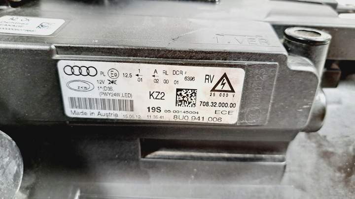 фото №12, Audi q3 11-14 лампа ксенон led правая 8u0941006