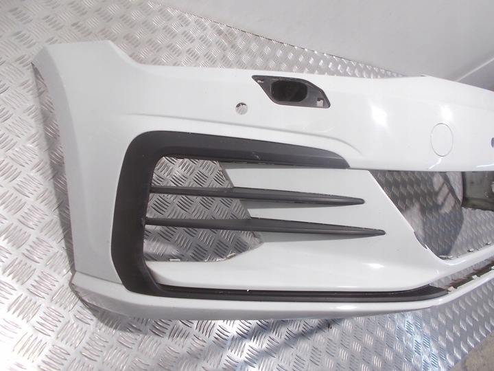 фото №8, Бампер перед vw golf vii gtd gti 5g рестайлинг 17-20 оригинал омыватель pdc