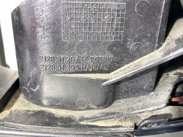 фото №9, Дзеркало ліві vw tiguan 6 pin 5n1857501ak каркас