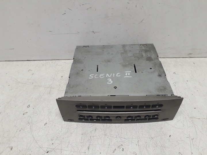 фото №3, Renault grand scenic 2 ii 03- радио радиопроигрыватель cd 8200300863a