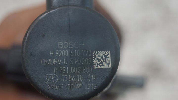 фото №8, Планка вприскувальний renault 2.0 dci 8200942721