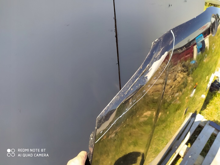 фото №6, Капот крышка двигателя bmw 3 e90 рестайлинг повреждённая