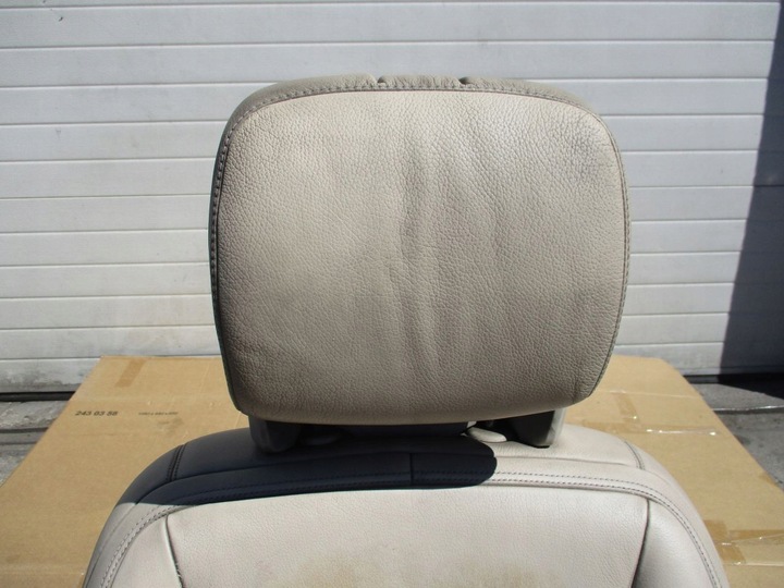 фото №8, Mercedes s класс w221 221 рестайлинг сиденье пассажира beż