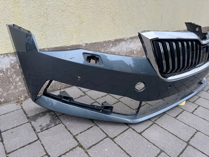 фото №7, Skoda superb iii 3 рестайлінг 19- 3v0 бампер переднє перед pdc spr