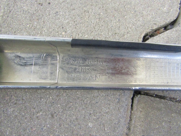 фото №7, Планка хром багажника крышки nissan xtrail t32 13-