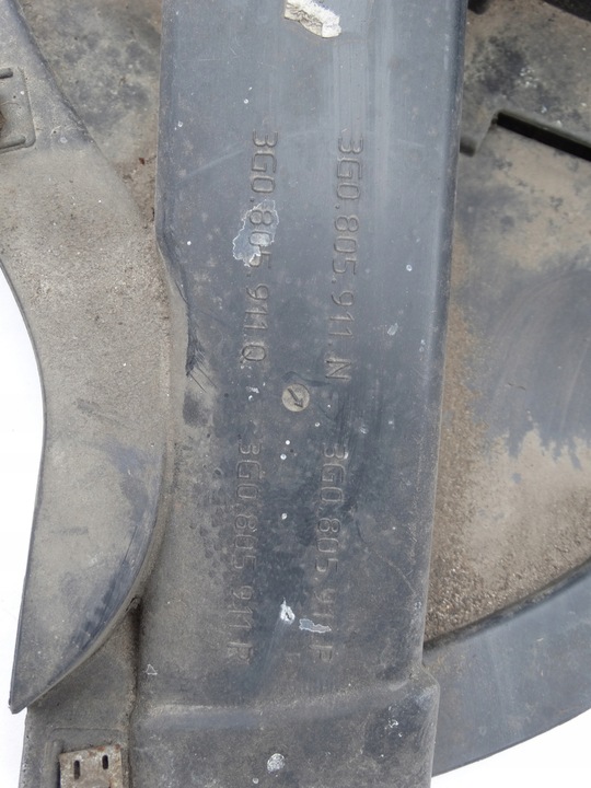 фото №9, Vw passat b8 3g0 14- підкрилок лівий перед передні ліві комплектні оригінал