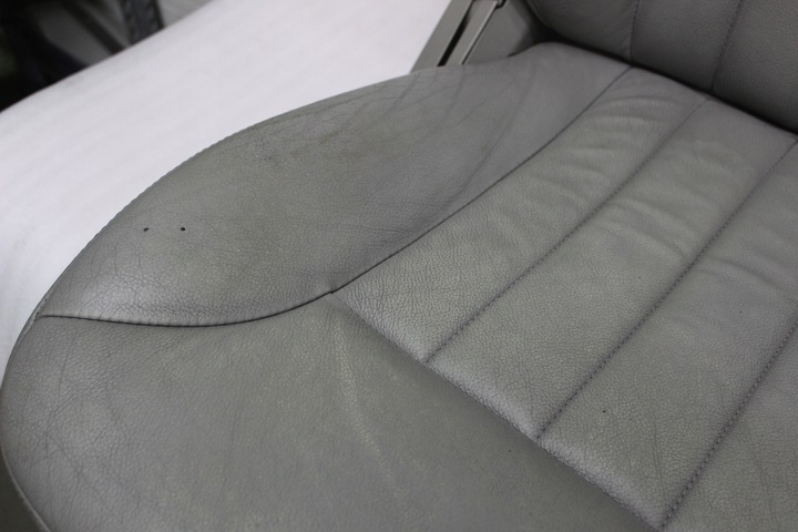 фото №11, Mercedes r класс w251 сиденье правый передний рестайлинг с подогревом серый кожа