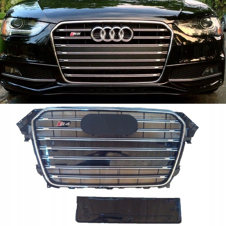 фото №8, Решітка решітка радіатора audi a4 2011-2014 b8 po рестайлінг стиль s4