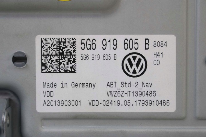 фото №6, Vw golf 7 passat b8 arteon 5g6919605b touran polo екран кольоровий сенсорний m