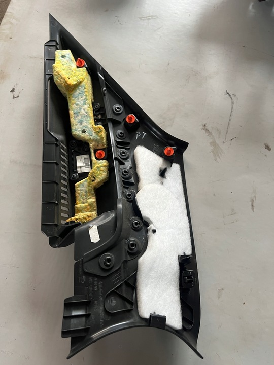 фото №4, Mercedes gla рестайлінг 17-19 w156 x156 захист стійка c права зад задня