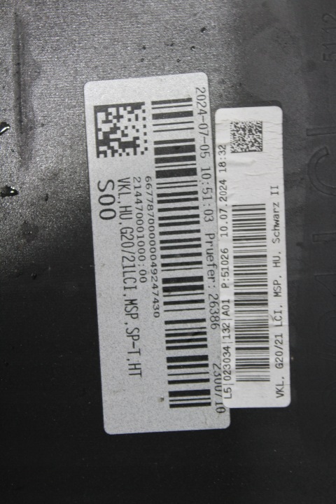 фото №9, Bmw 3 g20 g21 рестайлинг lci бампер задний м-пакет полный bdb oem 51128085484