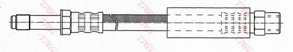 фото №14, Шланг гальмівний гнучкий trw phb348