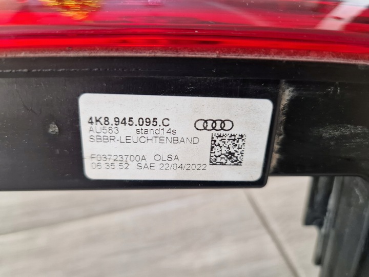 фото №6, Задние лампы matrix animacje a7 4k 4k8945095c usa jak новое