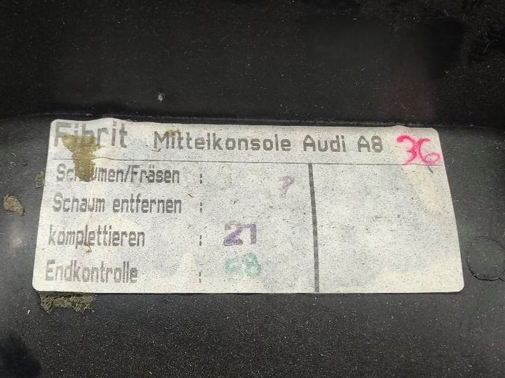 фото №7, Тунель середній audi a8 d2 4d1863241