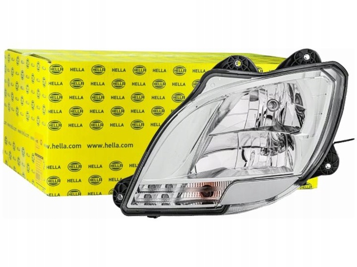 фото №1, Лампа фара левый daf xf 12- cf 13-