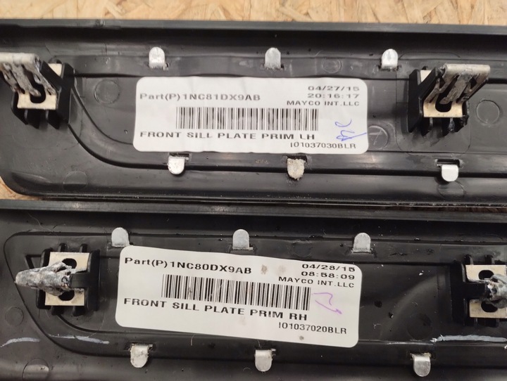 фото №3, Jeep grand cherokee wk2 накладка планка порога пороговая