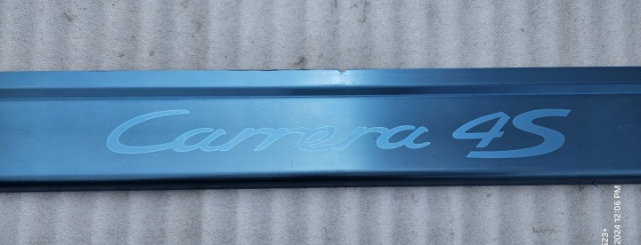 фото №5, Молдинг пороговая декоративная carrera 4s новая porsche 911 997
