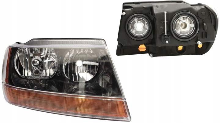 фото №1, Фара главный jeep grand cherokee wj/wg 05.99-12.04 tyc 240610-8