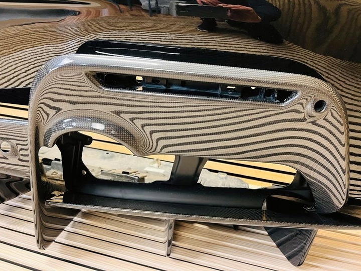 фото №7, Ferrari 488 pista бампер карбон диффузор 796696 402920