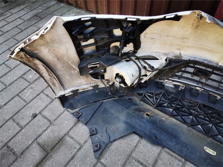 фото №12, Ford galaxy mk3 06-10 бампер перед комплектний демонтаж pdc омивачі