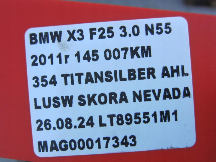 фото №16, Bmw x3 f25 x4 f26 балка подрамник подвески передней 6787915 31116787915