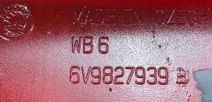 фото №13, 6 skoda fabia 3 iii універсал 6v9 спойлер спойлер кришки 6v98271644 6v9827939b