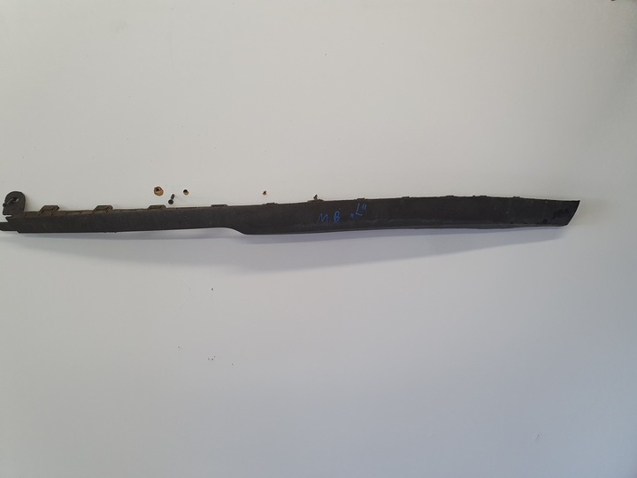 фото №1, Meriva b спойлер спойлер планка бампера лівий перед