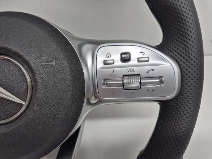 фото №9, Mercedes w177 w247 glb gla gle glc руль кожа amg подушка оригинал
