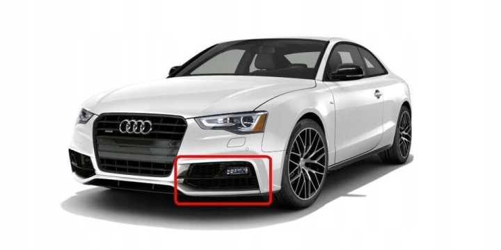 фото №6, Audi a5 13-15 перед s-line серия спортивная бампер n/s левая решётка na