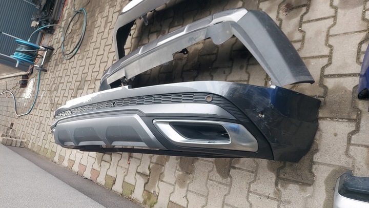 фото №1, Бампер зад задний audi q7 q 7 ii 2 4m0 4m спойлер 6xpdc 6 x pdc 4m0807527l