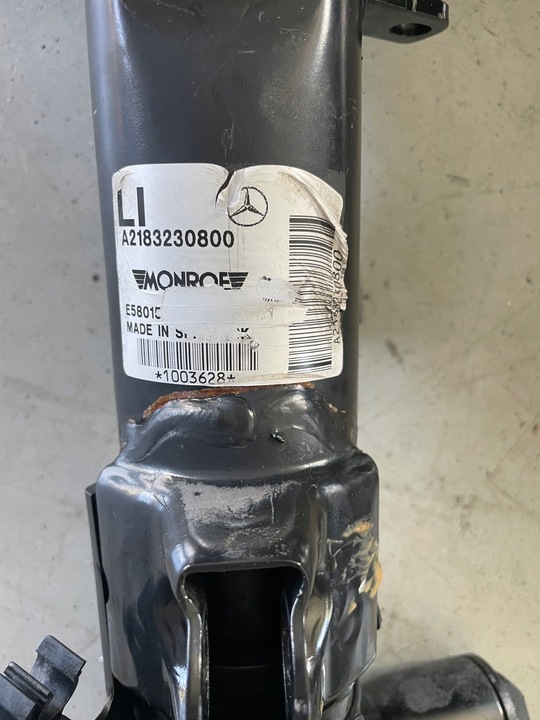 фото №11, Амортизатор airmatic левый правый перед mercedes w218 po пробег 41000 km