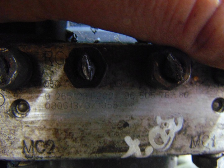 фото №7, Насос тормозная abs 307 9650576780 0265231302