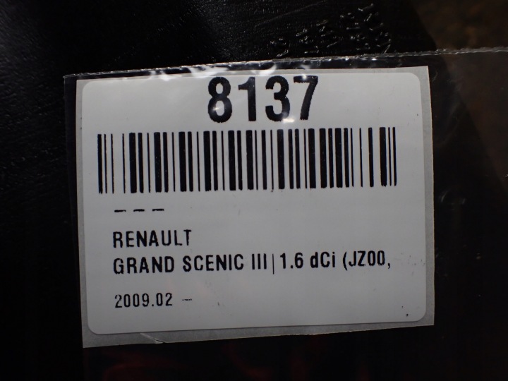 фото №5, Канал повітря renault grand scenic iii 11r 1.6 dci 279730001r 8137