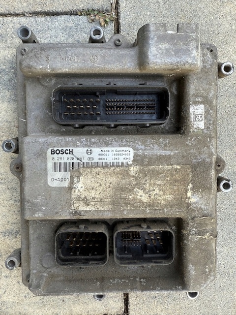 фото №1, Блок керування комп'ютер касета модуль двигуна edc man tgx tgs 0281020067