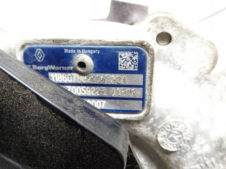фото №8, Турбонагнетатель nissan qashqai j11 1.6 dci 118607h821067824
