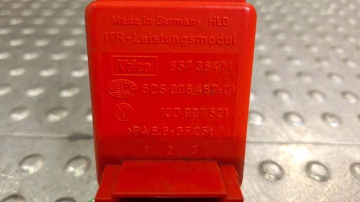 фото №6, Резистор вентилятор 1j0907521 audi tt 8n