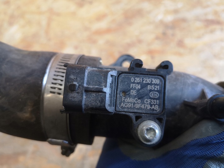 фото №6, Ford c-max mk2 1.0 ecb труба воздуха f1f1-6k863-aa