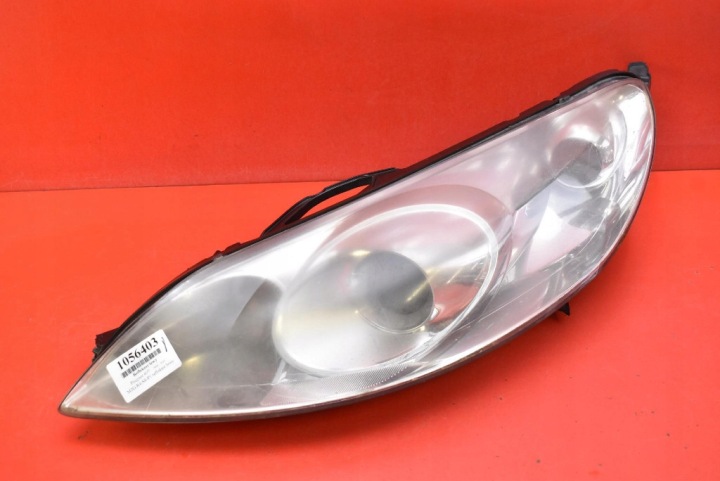 фото №10, Фара правое фара передняя линза eu m42000748 peugeot 407 1 i 04-10