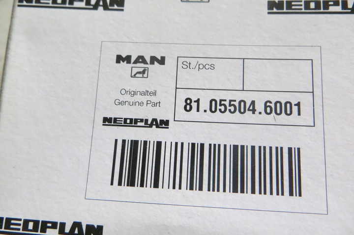 фото №7, Вкладка фильтра масла гидравлического man tga tgx tgs 81.05504.6001 оригинальный номер