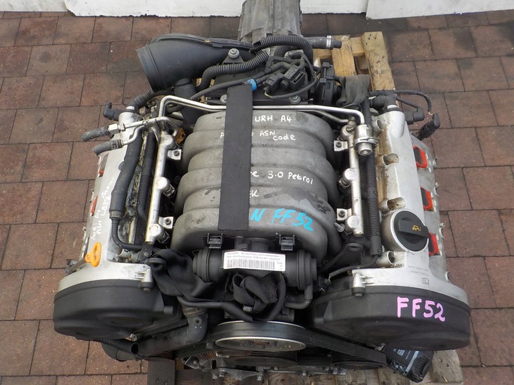 фото №12, Bmw a4 b6 cabrio 05r 3.0 v6 220km двигун asn комплектний film