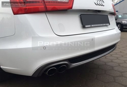 фото №7, Задній дифузор s-line з волокна скляного do audi a6 c7 4g sedan 11-14