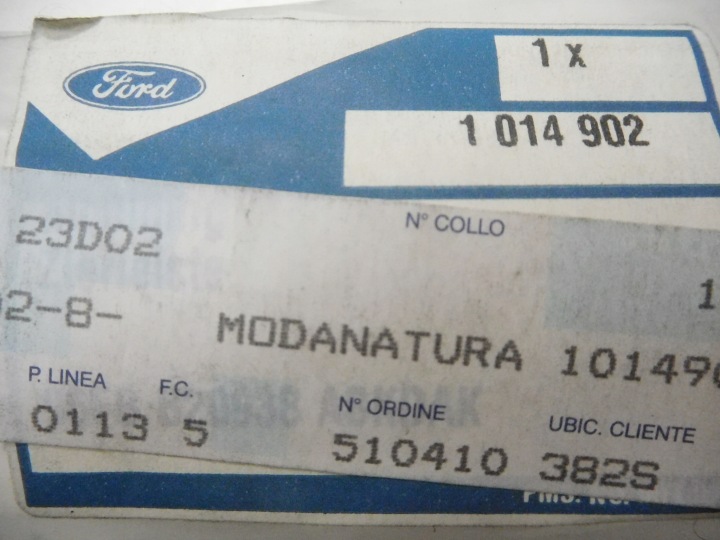фото №8, Молдинг двері праві перед ford fiesta 1995-2002 oem номер 1014902