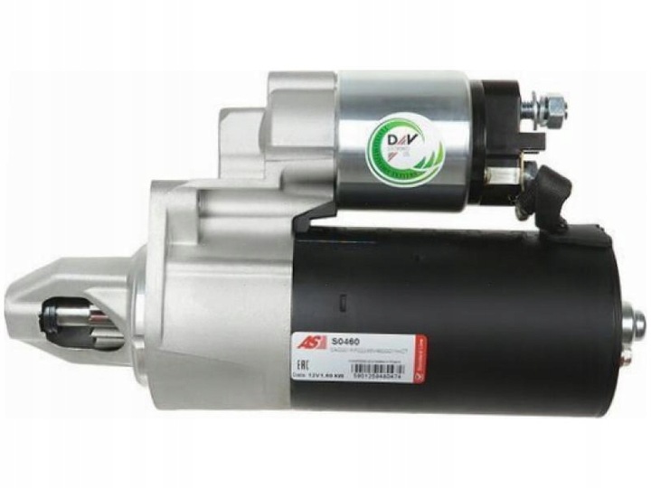 фото №2, Стартер mercedes клас c s202 2.4-4.3 w202 2.4-4.3 cl203 3.2