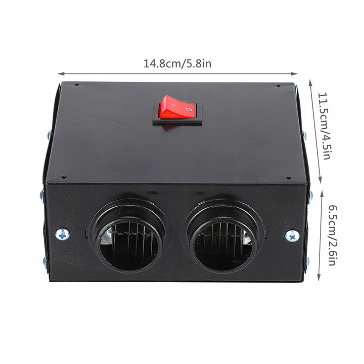 фото №7, 600w 24v отопитель автомобильная радиатор